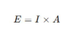 Formule de calcul de l'énergie solaire incidente